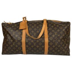 ■■ LOUIS VUITTON ルイヴィトン サック・スープル55 モノグラム ボストンバッグ M41622 ブラウン Bランク