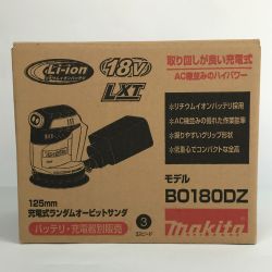 ■■ MAKITA マキタ 125mm 充電式ランダムオービットサンダ BO180DZ グリーン Sランク
