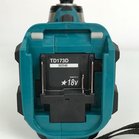  MAKITA マキタ インパクトドライバ 付属品完備 TD173DZ ブルー