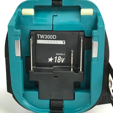  MAKITA マキタ インパクトレンチ 18v 6.0Ah 付属品完備 TW300DRGX ブルー