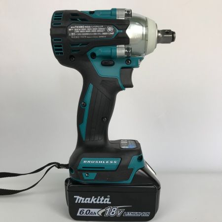  MAKITA マキタ インパクトレンチ 18v 6.0Ah 付属品完備 TW300DRGX ブルー