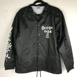 ■■  バンドリ! × ゲキクロ 第3弾 Afterglow GoneR 美竹蘭 コラボ コーチジャケット Lサイズ ブラック Bランク