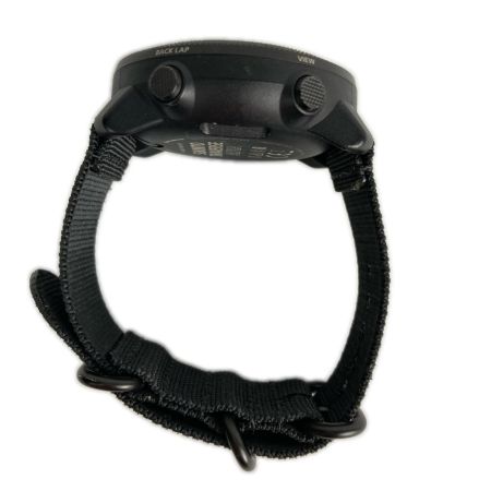 SUUNTO スント 腕時計 充電式デジタルウォッチ TRAVERSE ALPHA OW151 ブラック 充電ケーブル・箱・取説付