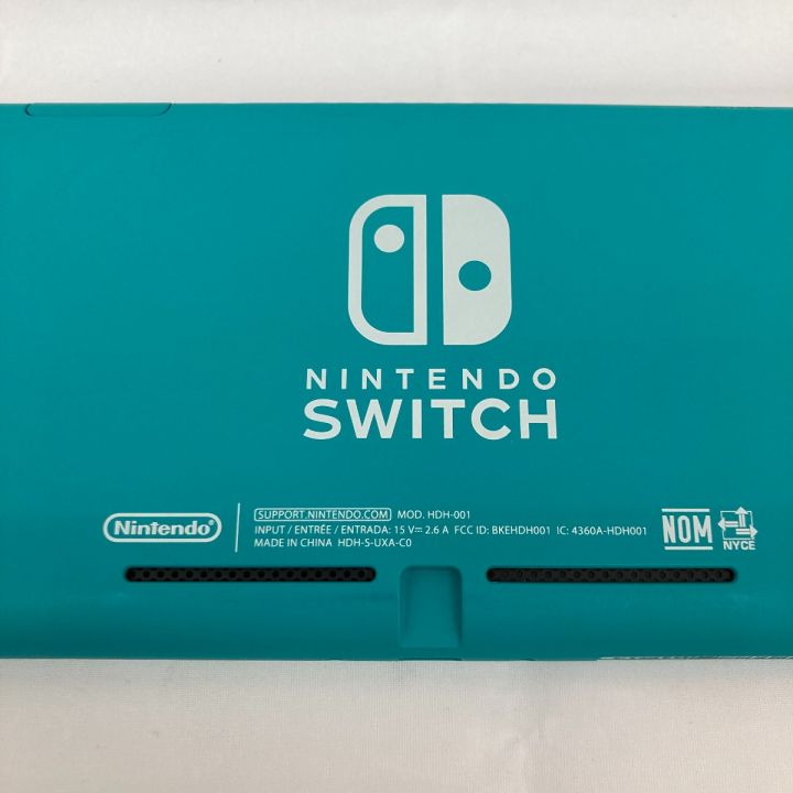 Nintendo Switch Lite 脆い ターコイズ 充電器付き