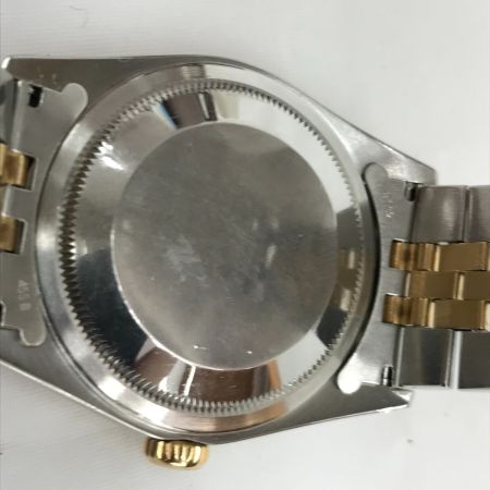  ROLEX ロレックス デイトジャスト 自動巻き 箱付 U番 メンズ腕時計 16233 イエローゴールド