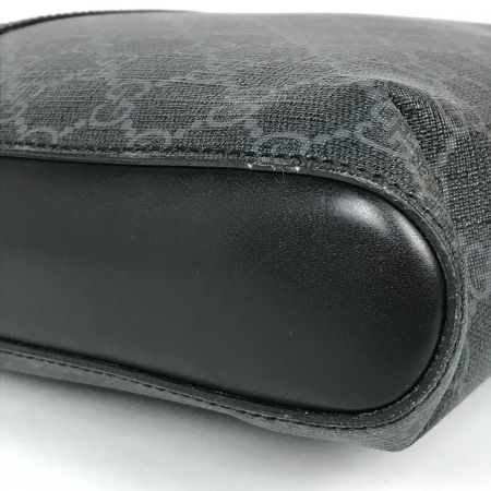  GUCCI グッチ メッセンジャーバッグ ショルダーバッグ GGスプリーム 箱 保存袋 紙袋付 474137 ブラック