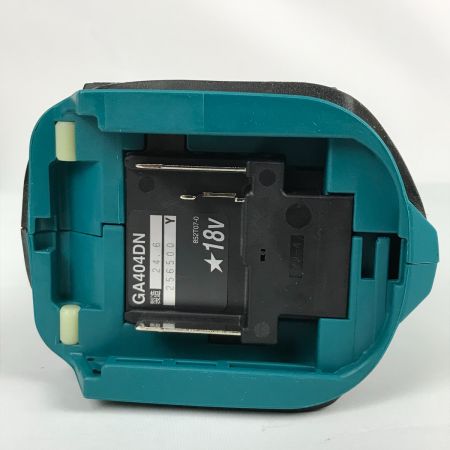  MAKITA マキタ 充電式ディスクグラインダ 100mm GA404DZN グリーン