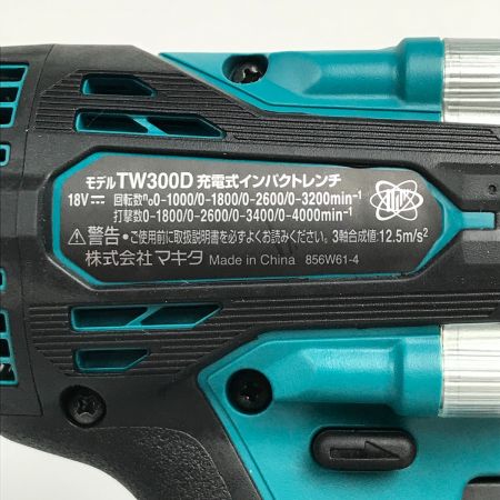  MAKITA マキタ インパクトレンチ 18v 付属品完備 TW300DRGX