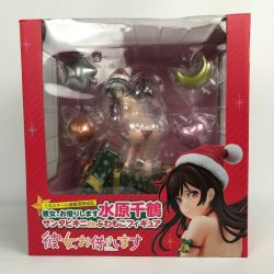 ■■  彼女、お借りします 水原千鶴 サンタビキニdeふわもこフィギュア 1/6スケール 開封品 Bランク