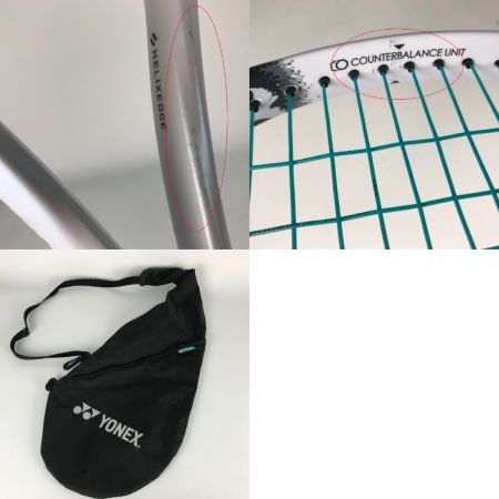  YONEX ヨネックス GEOBREAK ジオブレイク80V 軟式テニスラケット 80V ホワイト