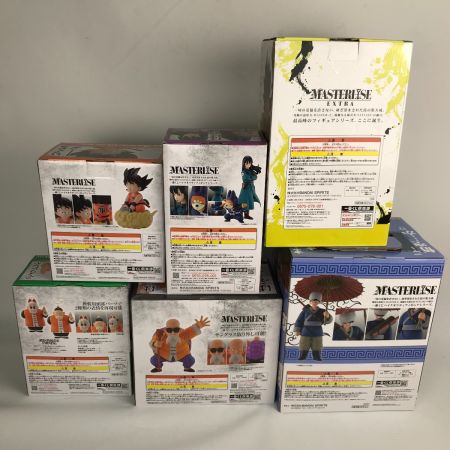   ドラゴンボール フィギュア 一番くじ 計6個 まとめ 亀仙流の猛者たち 摩訶不思議大冒険 等 