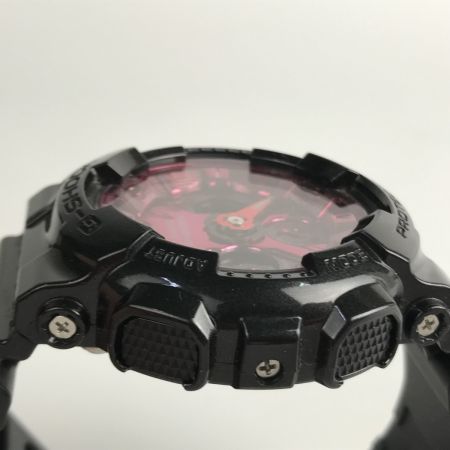  CASIO カシオ G-SHOCK 腕時計 アナデジ GMA-S120RB ブラック x レッド 箱付
