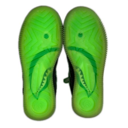  A BATHING APE RAZER×BAPE NEON CAMO M2 26cm スニーカー ブラック×ライトグリーン