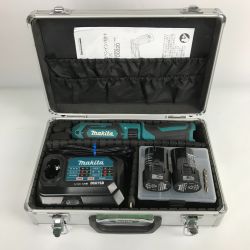 ■■ MAKITA マキタ 充電式ペンインパクトドライバ 本体/充電器/バッテリー２個 /取説/ケース付き  TD022D グリーン Cランク