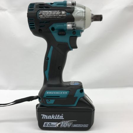  MAKITA マキタ 充電式インパクトレンチ 付属品完備 TW300DRGX ブルー