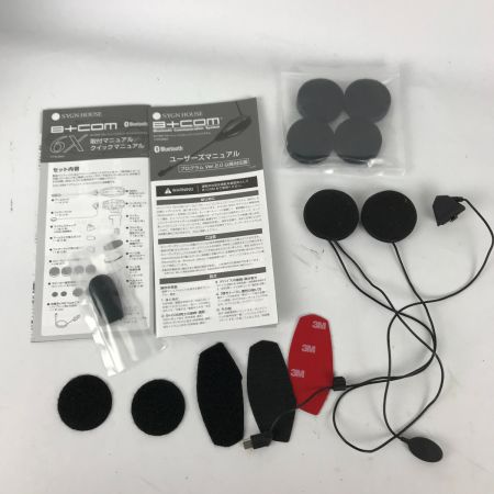  B+com ビーコム 6X SYGN HOUSE サインハウス インカム シングルユニット Bluetooth SB6X 6X