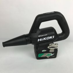 ■■ HiKOKI ハイコーキ コードレスブロワ バッテリー付き RB36DB ブラック Bランク