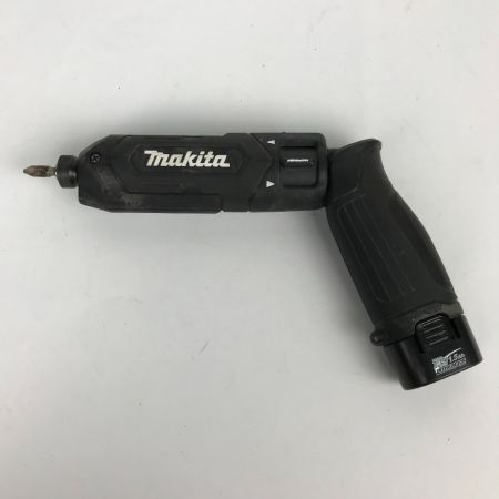  MAKITA マキタ 充電式ペンインパクトドライバ 本体/充電器/バッテリー２個 /取説/ケース付き  TD022D ブラック