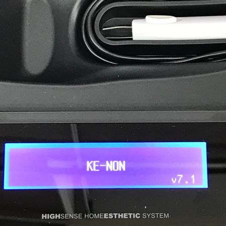  ケノン エムテック フラッシュ式脱毛器 カートリッジ付 Ver.7.1