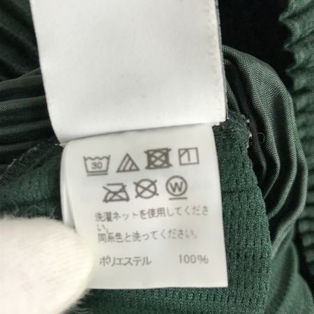  ISSEY MIYAKE イッセイミヤケ HOMME PLISSE × ISSEY MIYAKE オムプリッセ イッセイミヤケ プリーツパンツ サイズ2 HP01JF102 ダークグリーン