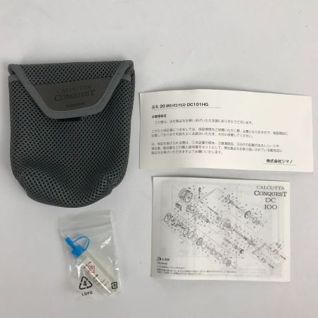  SHIMANO シマノ 20カルカッタコンクエスト DC 101HG ベイトリール  04086