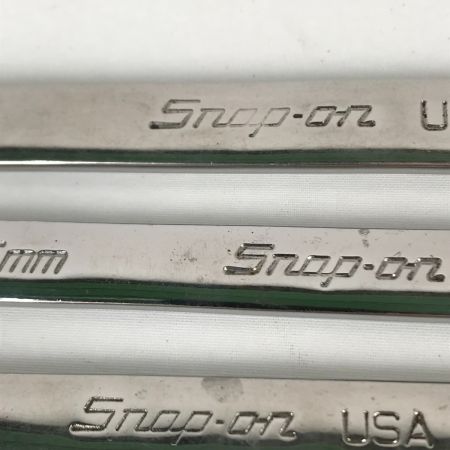  Snap-on スナップオン コンビネーションレンチセット 10・11・12・13・14・15・17ｍｍ 計7本セット PAT5551322