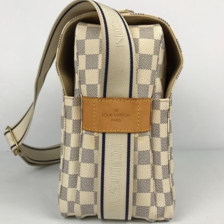 LOUIS VUITTON ルイヴィトン ダミエ アズール ナヴィグリオ ショルダーバッグ N51189 ホワイト×グレー