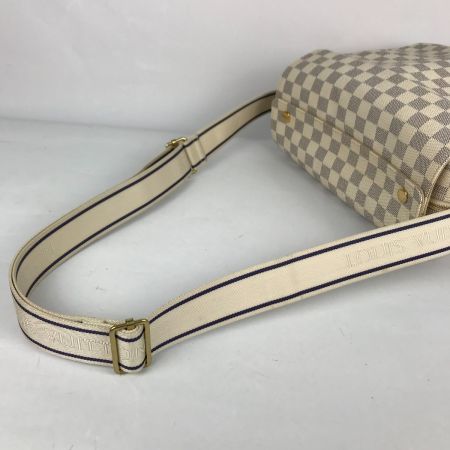  LOUIS VUITTON ルイヴィトン ダミエ アズール ナヴィグリオ ショルダーバッグ N51189 ホワイト×グレー