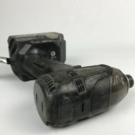  HITACHI 日立 電動工具 インパクトドライバ コードレス式 18v 609538 WH18DDL2 ブラック