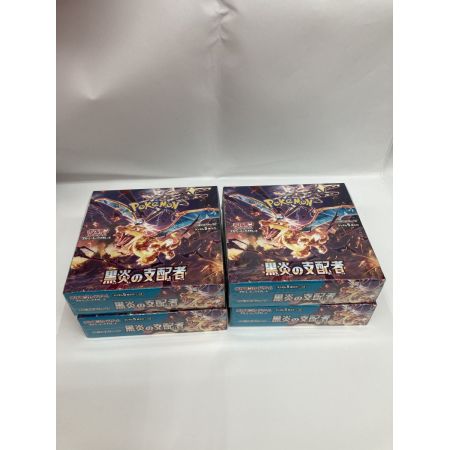   ポケモンカードゲーム 黒炎の支配者 4BOX