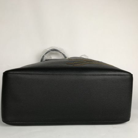  Longchamp ロンシャン Shop-It ショップイット トートバッグ レザー ブラック