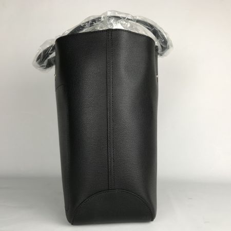  Longchamp ロンシャン Shop-It ショップイット トートバッグ レザー ブラック