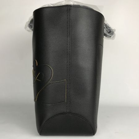  Longchamp ロンシャン Shop-It ショップイット トートバッグ レザー ブラック