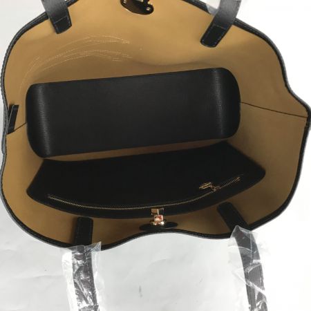  Longchamp ロンシャン Shop-It ショップイット トートバッグ レザー ブラック