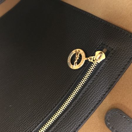  Longchamp ロンシャン Shop-It ショップイット トートバッグ レザー ブラック