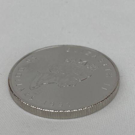   プラチナ メイプルリーフ コイン 1oz 31.1g エリザベス2世 1991