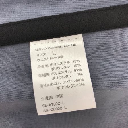  SIXPAD SIXPAD シックスパッド パワースーツライトアブズ Lサイズ SE-AT00C-L