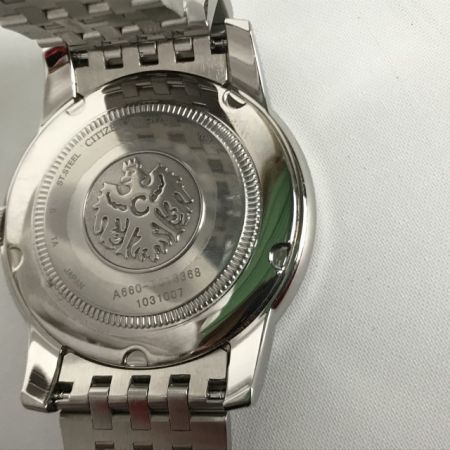  CITIZEN シチズン クロノマスター クォーツ 腕時計 箱・取説・コマ付 CTQ57-1202 ブラック