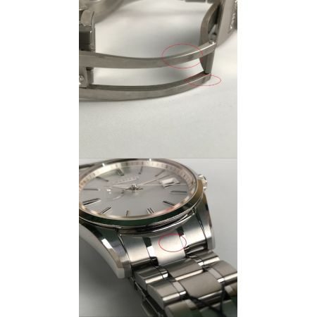  CITIZEN シチズン ザ・シチズン エコドライブ チタン デイト 箱・取説・コマ付 AQ1020-51A ホワイト