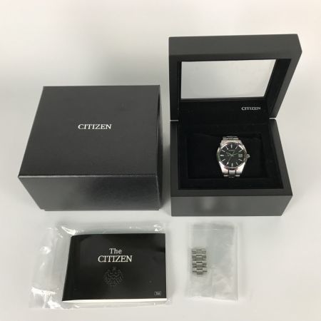  CITIZEN シチズン ザ・シチズン エコドライブ ソーラー 箱・取説・コマ付 AQ1020-51E