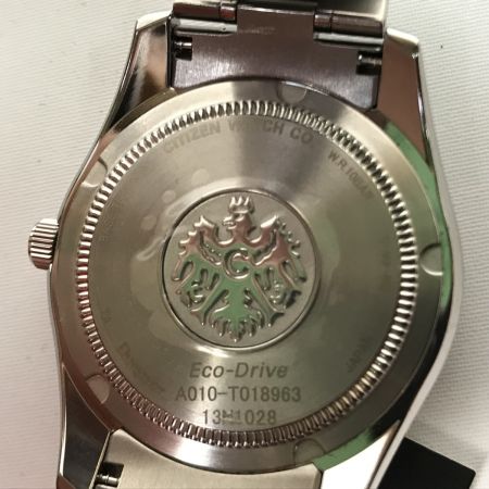  CITIZEN シチズン ザ・シチズン エコドライブ ソーラー 箱・取説・コマ付 AQ1020-51E