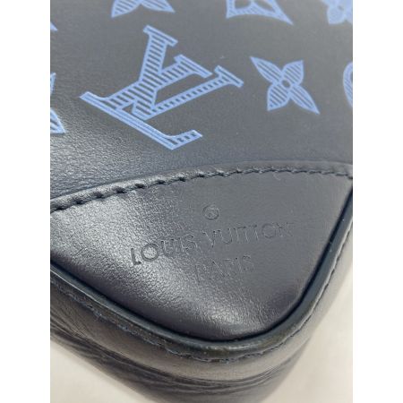  LOUIS VUITTON ルイヴィトン デュオ・メッセンジャー モノグラム・シャドウ ショルダーバッグ M45730 ネイビー