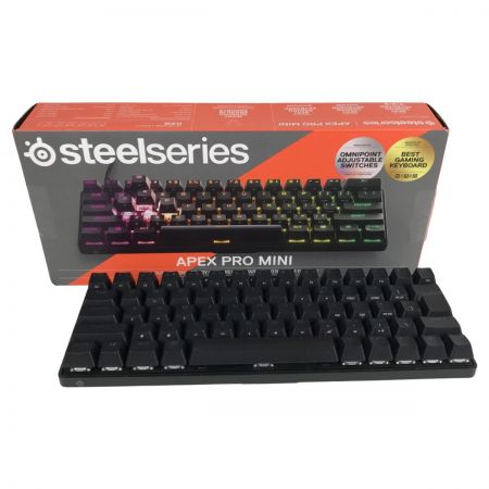  steelseries apex pro mini エイペックス プロ ミニ キーボード