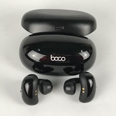  boco 骨伝導イヤホン ワイヤレスイヤホン peace ss-1 bluetooth対応 ブラック