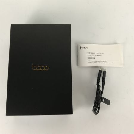  boco 骨伝導イヤホン ワイヤレスイヤホン peace ss-1 bluetooth対応 ブラック