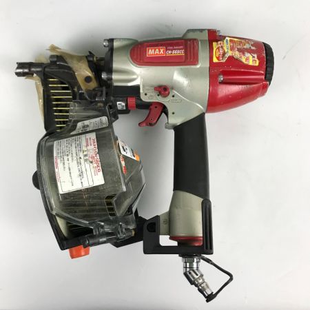  MAX マックス コイルネイラー 常圧エア釘打ち機 CN-565CG レッド