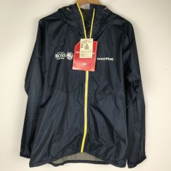■■ mont･bell モンベル 【未使用】 東北北海道限定 ナイロンジャケット BOSS モンベル×ボス Mサイズ ネイビー Sランク