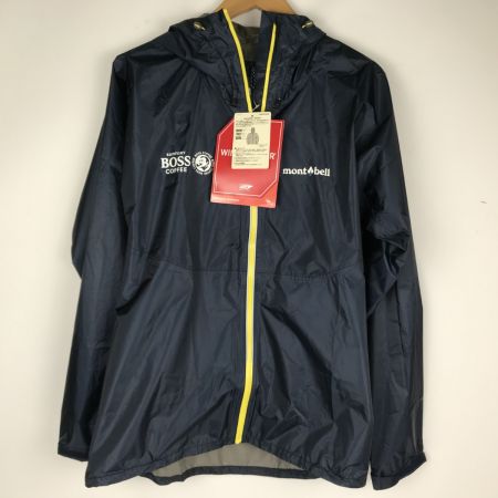  mont･bell モンベル 【未使用】 東北北海道限定 ナイロンジャケット BOSS モンベル×ボス Mサイズ ネイビー