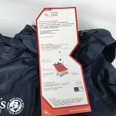  mont･bell モンベル 【未使用】 東北北海道限定 ナイロンジャケット BOSS モンベル×ボス Mサイズ ネイビー