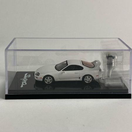 Hobby JAPAN 1/64 トヨタスープラ RZ A80 エンジンディスプレイモデル付 スーパーホワイトII ホビージャパン